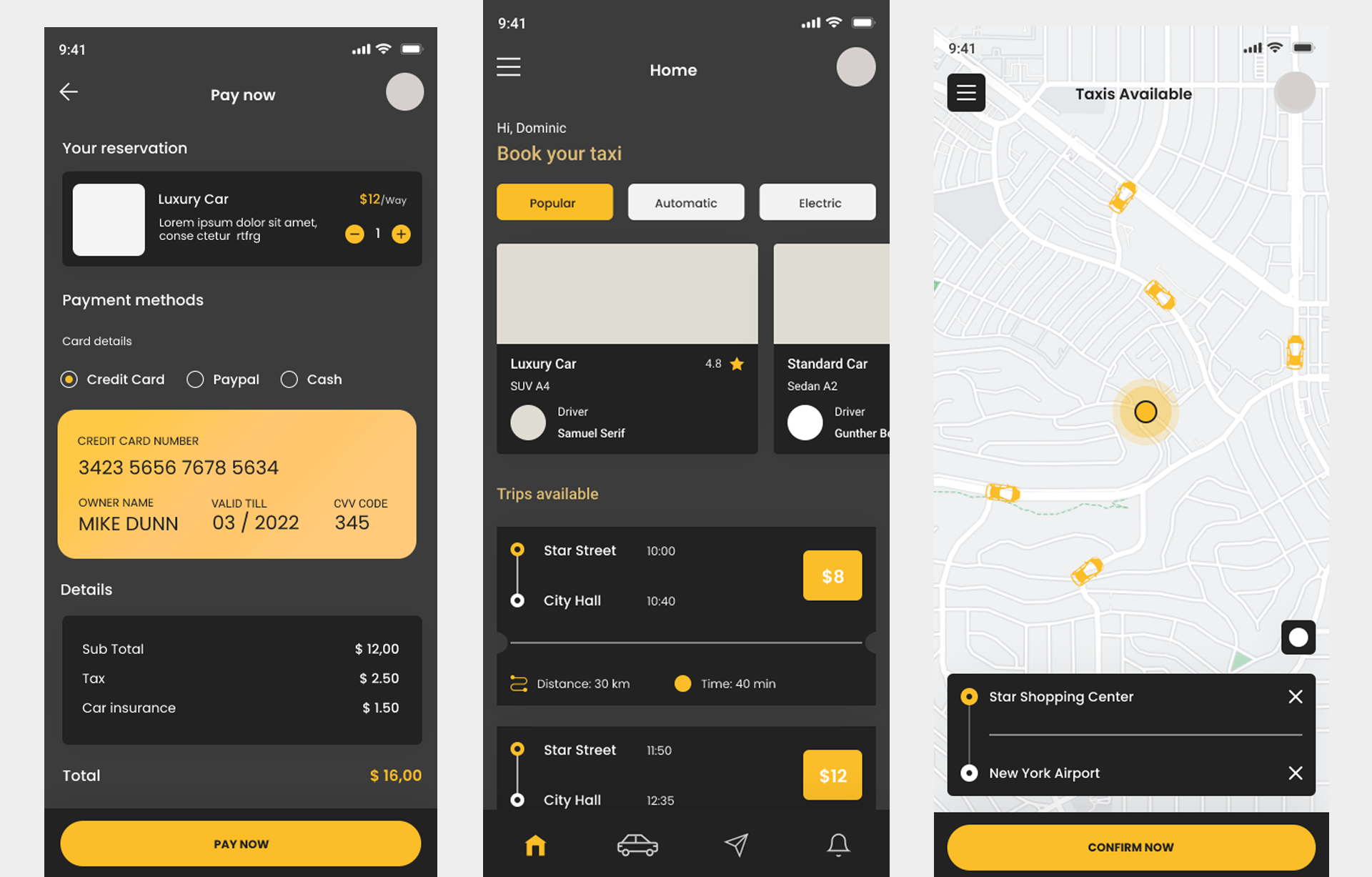 Taxi Booking Services with Real-time Tracking